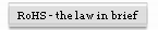 RoHS - the law in brief